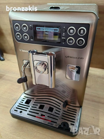 Saeco Exprelia EVO - с кана за мляко и БГ меню, снимка 15 - Кафемашини - 53480434