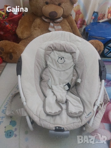 музикален шезлонг със вибрация Hauck , снимка 4 - Детски шезлонги - 54191156