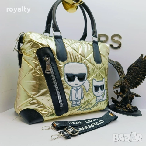 Дамски Чанти Karl Lagerfeld, снимка 4 - Чанти - 53668882