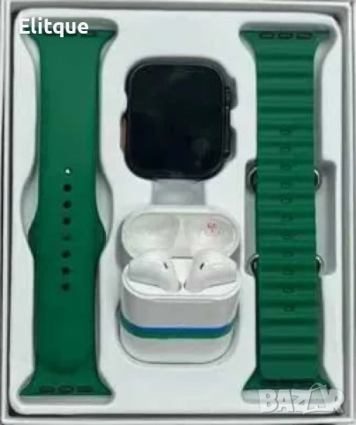 Комплект Smart часовник + TWS слушалки  , снимка 12 - Смарт часовници - 52903043