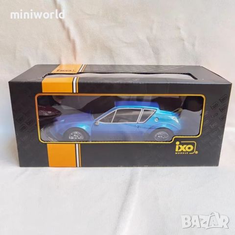 Renault Alpine A 310 1974 - мащаб 1:18 на IXO модела е нов в кутия, снимка 5 - Колекции - 29359476