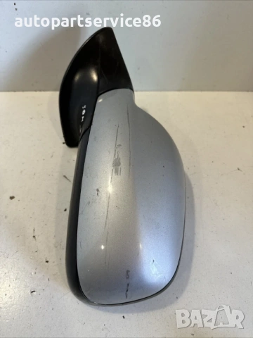 Ляво огледало за предно крило сив LHD за Peugeot 407 2.2 HDI (2007) 96456984, снимка 3 - Части - 53737745