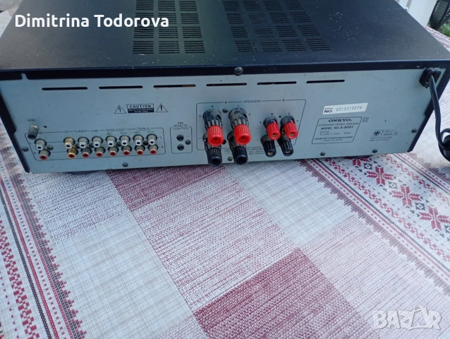усилвател ONKYO , снимка 2 - Ресийвъри, усилватели, смесителни пултове - 54294249