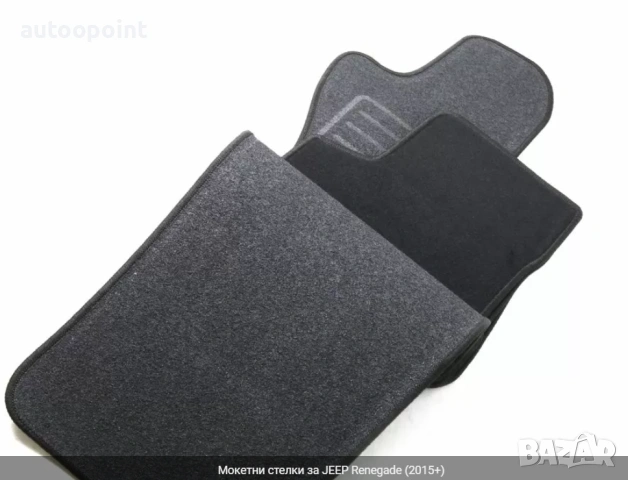 Мокетни стелки за JEEP Renegade (2015+) Petex, снимка 2 - Аксесоари и консумативи - 53808902