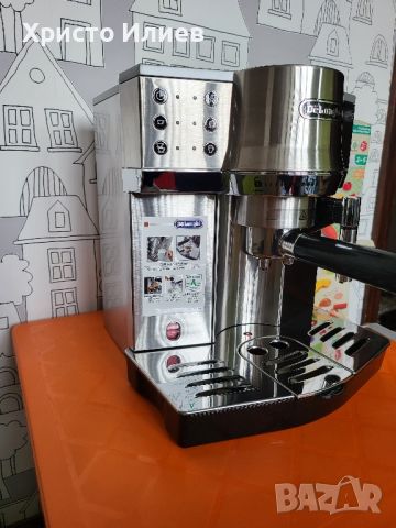 Кафемашина с ръкохватка DeLonghi EC860.M с кана за мляко Делонги, снимка 8 - Кафемашини - 45837018