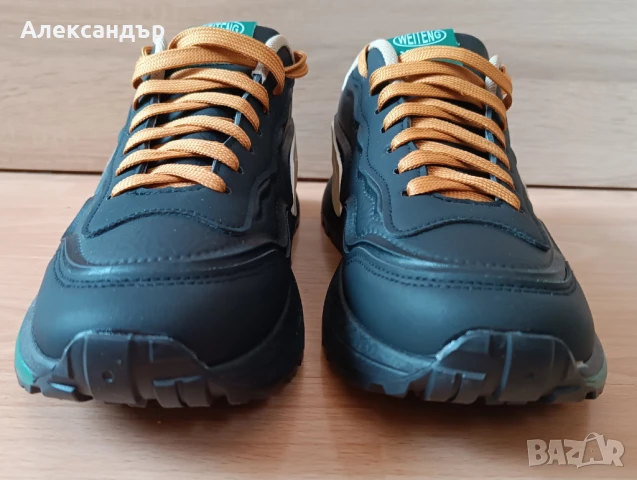 Нови черни маратонки-43 номер, снимка 3 - Маратонки - 51036738