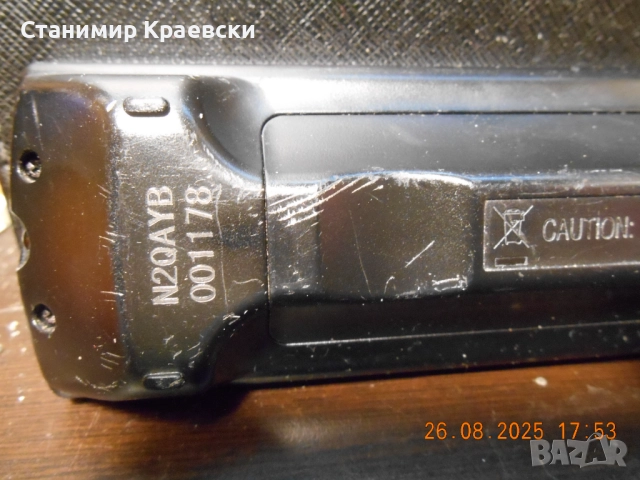  Panasonic TV remote 2017year, снимка 5 - Дистанционни - 51576512