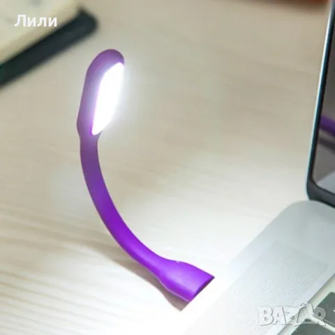 Портативна LED лампа с USB захранване, снимка 1 - Лед осветление - 49185868