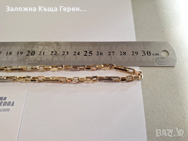 Мъжки златен синджир - 12,26 гр., снимка 4 - Колиета, медальони, синджири - 52802471