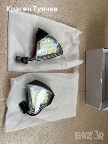 LED плафони в огледала за VW, снимка 4 - Аксесоари и консумативи - 46536088