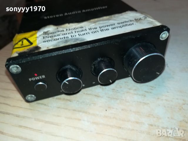 12-24v stereo amplifier 0504241529, снимка 3 - Ресийвъри, усилватели, смесителни пултове - 45131574