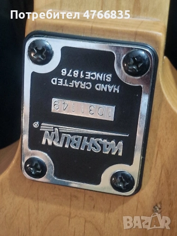 Електрическа китара WASHBURN, снимка 4 - Китари - 54200388