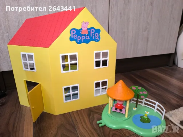 Голям ЛОТ играчки Peppa pig къща,училище и площадка Пепа пиг, снимка 5 - Образователни игри - 47165289