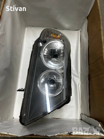 BMW E90 десен халогенен фар – оригинал, здрав, всичко работи, снимка 2 - Части - 54058441