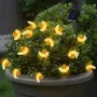 Соларен гирлянд с пчелички – 20 LED лампички за декорация на градина и балкон, снимка 1