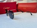 Cartier 2024 дамски слънчеви очила Осмоъгълни 4 цвята, снимка 11