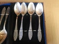 Стари посребрени прибори за хранене - СССР, снимка 3