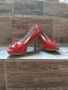 червени лачени обувки, снимка 1