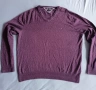 КАТО НОВ TOMMY HILFIGER XL V-Neck Premium Cotton Knit Sweater пуловер pullover top, снимка 1