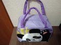 Термо чанта в лилав цвят с Панда., снимка 12