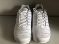 Original Nike Air Max Plus Tuned 1 TN White Leather Trainers Shoes AJ2029 100, снимка 3