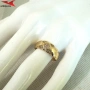 Пръстен с 14К златно покритие 224864, снимка 4