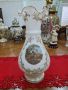 Страхотна антикварна колекционерска белгийска ваза Опалин 
