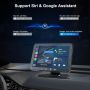 Woibugee Android Auto Wireless Apple Carplay Car Radio, 7-инчов дисплей IPS, снимка 7