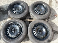 15 цола джанти 4х100 Dacia Logan Sandero Dokker et40 6J 185/65/15 Continental, снимка 1