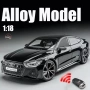 Метална кола 1:18 Audi RS7 с дистанционно за светлини и звукови ефекти, снимка 2