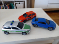 Големи пластмасови коли играчки, 1:16, 28 см., здрави, Ford Focus на Dickie, снимка 1 - Коли, камиони, мотори, писти - 45020464