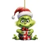 Гринч грийнч Grinch фигурка висулка акрил акрилна украса декорация коледна за елха и др, снимка 6