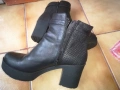 Дамски боти естествена кожа , снимка 1