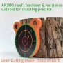 AR500 стоманена мишена – Gong Target 5 см / 6 мм, снимка 2