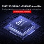 MECHEN AP10 USB C към AUX усилвател за слушалки DAC адаптер 3.5/4.4 мм, снимка 4
