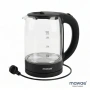 mawaa® Стъклена електрическа кана, 1.7 литра, 2200 W, снимка 1