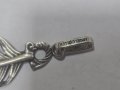 Сребърен синджир с висулка , снимка 9