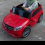 Детски акумулаторен червен джип Mercedes, снимка 2