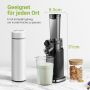 Бавнооборотна сокоизтисквачка AOBOSI Mini Slow Juicer,Гаранция, снимка 4