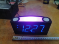 Часовник с LED дисплей и нощна лампа. , снимка 1 - Друга електроника - 45038647