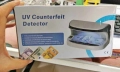 Детектор за банкноти, с батерия, UV LED светлина, проверка на банкноти и документи, снимка 6