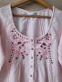 Розова блуза памучна материя с бродерии , снимка 9