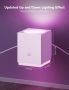 Govee Cube, RGBIC LED стенна лампа работи с Alexa, WiFi интелигентни лампи за декориране на стаи, пр, снимка 7