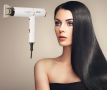 Сешоар HAIR DRYER - 1200W,сгъваема дръжка,цвят - бял, снимка 2