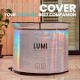 Ново LUMI Therapy Ultra Cover UV Изолация Покривало за Ледени Бани вана капак, снимка 3