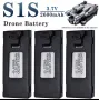 Батерия за този модел 2600mAh мини дрон професионална 8K HD камера, снимка 1