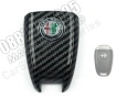 Капак Кутийка за Ключ Алфа Ромео Джулия Стелвио Тонале Цвят Карбон, снимка 1