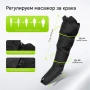Нова лимфопреса за крака и ръце | Компресионен масажор | Лимфен дренаж | 10 степени | При отоци и ум, снимка 4