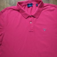GANT Men's Polo - страхотна мъжка тениска 2ХЛ, снимка 6 - Тениски - 45456446