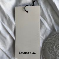 Мъжка бяла тениска LACOSTE , снимка 4 - Тениски - 45278422